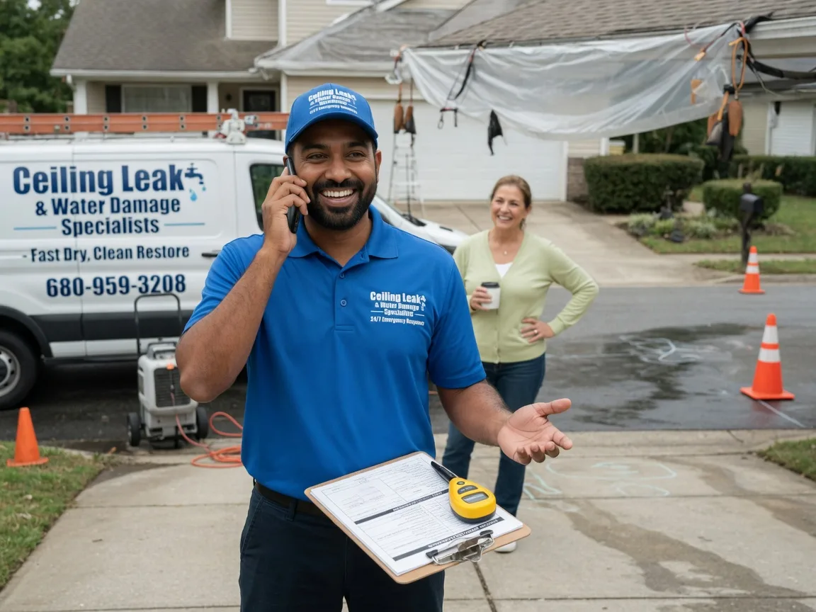 Ceiling Leak Cleanup Kanosh, UT FAQs